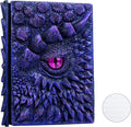 3D Dragon Eye Embossed Journal, Resin Engraving Notebook, Dnd notebook by LZlightactor