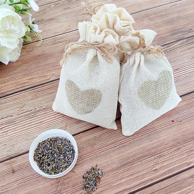 SumDirect Heart Burlap Bags - Image 5