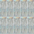 Tinsel Foil Fringe Curtains Wavy Backdrop by BOMSI