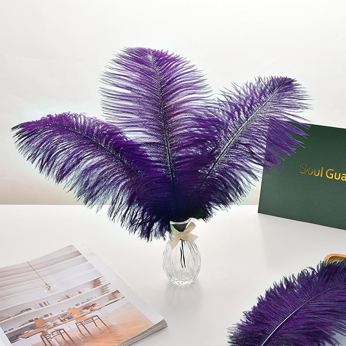 Ballinger Purple Ostrich Feathers Bulk - Image 6