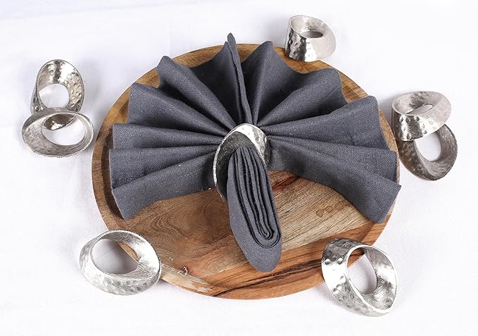 Mobius Metal Napkin Rings - Image 8