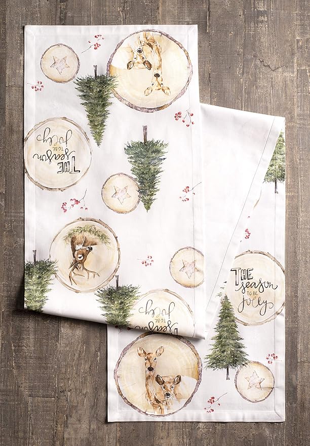 Maison d' Hermine Table Runner 100% Cotton Single Layer Table Runners 36 inches - Image 2