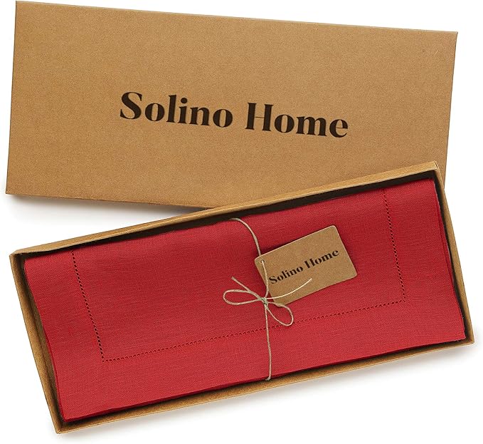 Solino Home Linen Table Runner 90 Inches Long - Image 6