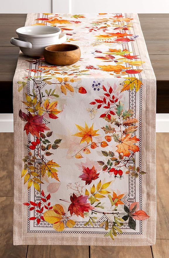 Maison d' Hermine Table Runner 100% Cotton Single Layer Table Runners 108 - Image 9