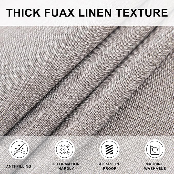 Hiasan 45 Inch Round Tablecloth Linen - Image 3
