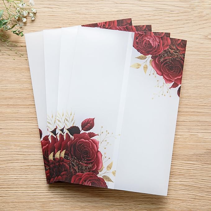 PONATIA 50 Pieces Vellum Jackets - Image 2