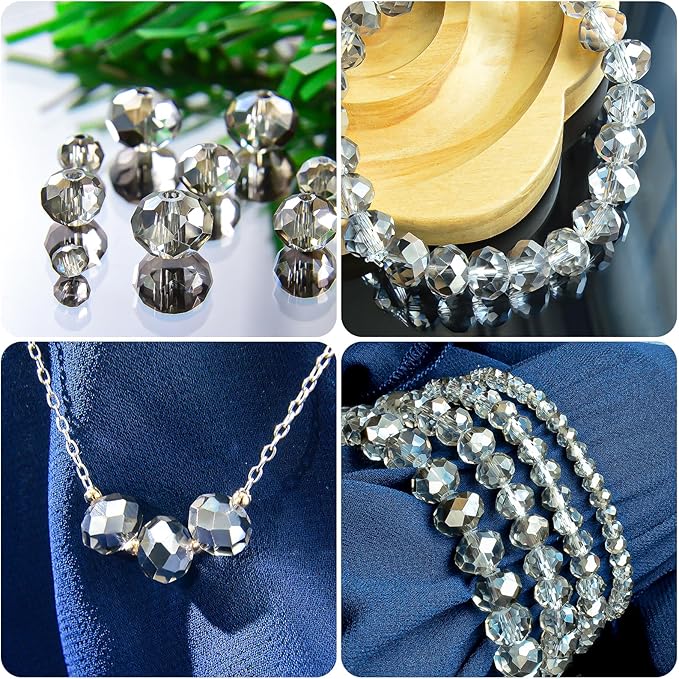 500Pcs 6mm Crystal Glass Beads for Jewelry Making Beads for Bracelets Necklace - Image 6