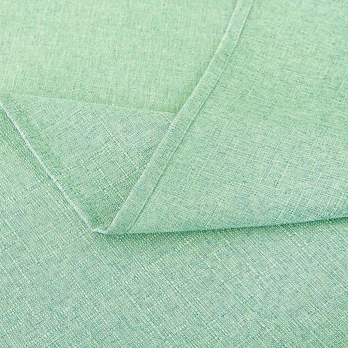 NLMUVW Light Green Round Tablecloth 36 Inch, Small Linen Table Cloth Rustic - Image 5