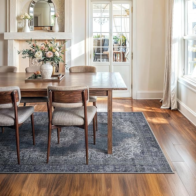 Bloom Rugs Washable Non-Slip 6' x 9' Rug - Image 6