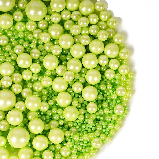 Kasvan Halloween Green Pearl Sugar Sprinkles by KASVAN