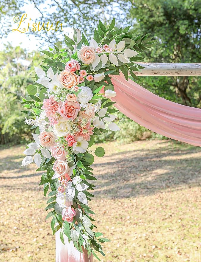 Wedding Arch Flowers, Artificial Flowers - Image 3