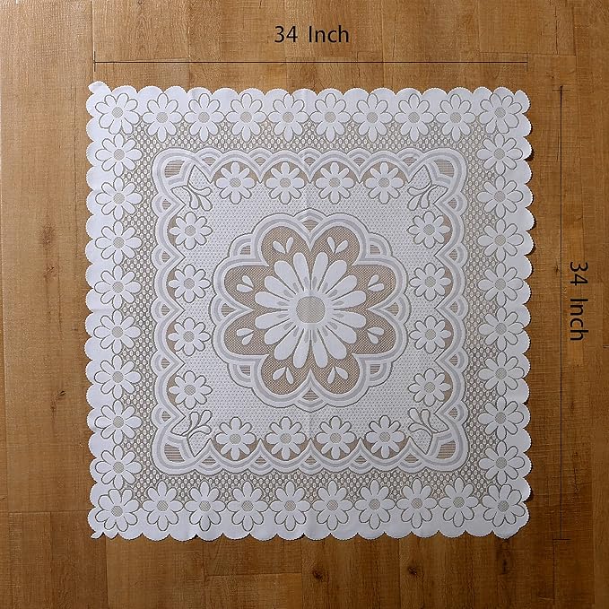 HOMECOOL Square Small Table Cloth - Image 2
