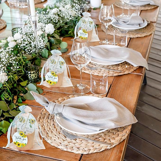 Cinrobiye 50 Sets Let Love Grow Wedding Favors - Image 6