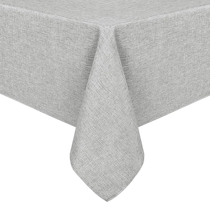 Hiasan Faux Linen Rectangle Tablecloth by Hiasan