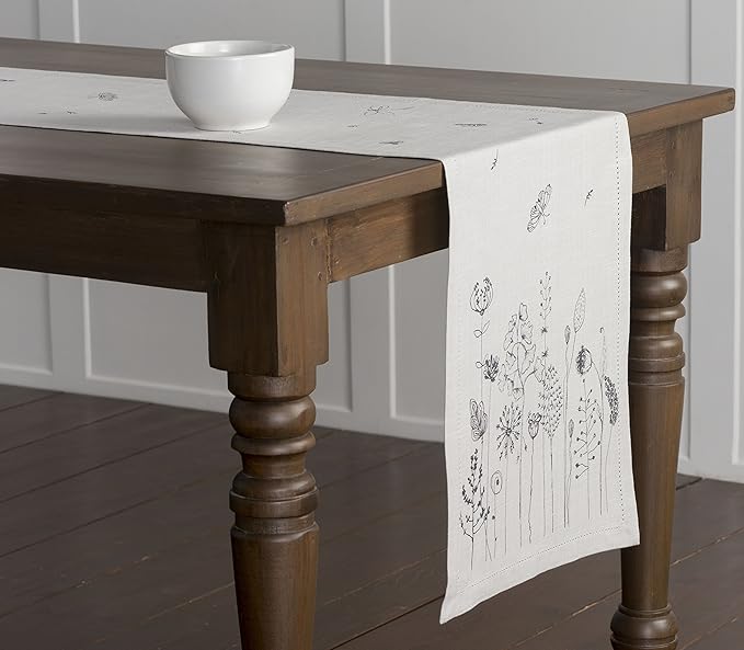 Maison d' Hermine Table Runner 100% Cotton Single Layer Table Runners 72 inches - Image 8