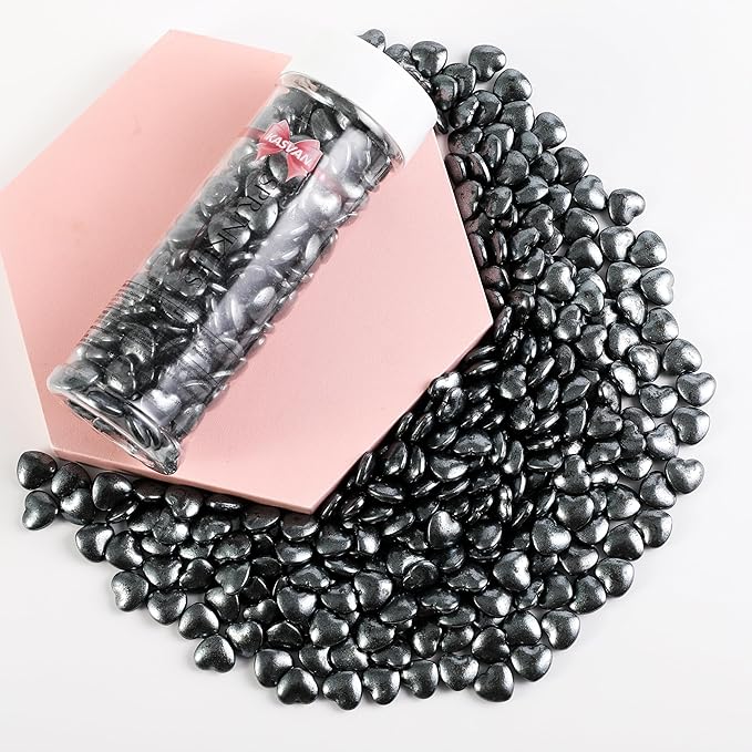 Kasvan Black Heart Shapes Sprinkles - Image 7