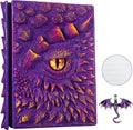 3D Dragon Eye Embossed Journal, Resin Engraving Notebook, Dnd notebook by LZlightactor