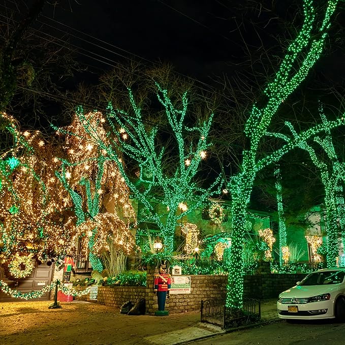 Dazzle Bright Fairy Lights Battery Operated, 20 FT 60 LED Silver Wire St. - Image 6