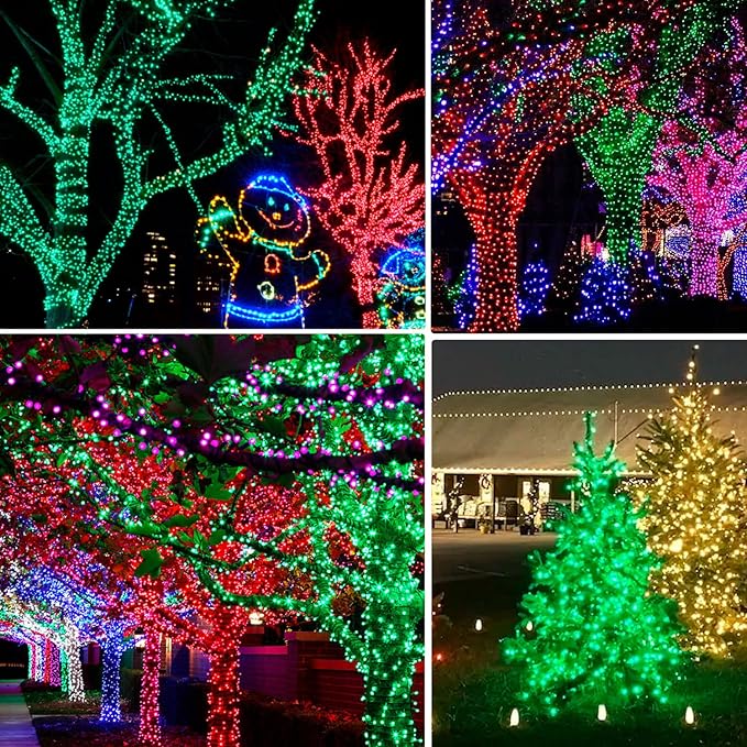 Dazzle Bright Fairy Lights Battery Operated, 20 FT 60 LED Silver Wire St. - Image 3