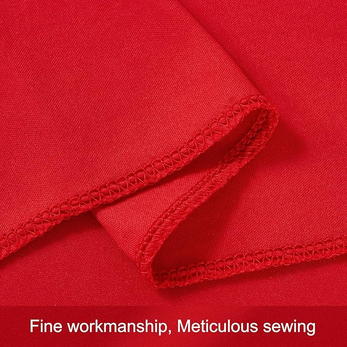 20ft x 12ft Red Backdrop Curtains Wrinkle Free Backdrop Curtain - Image 8