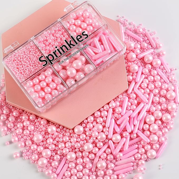 Kasvan Pink Mix Sugar Sprinkles - Image 6