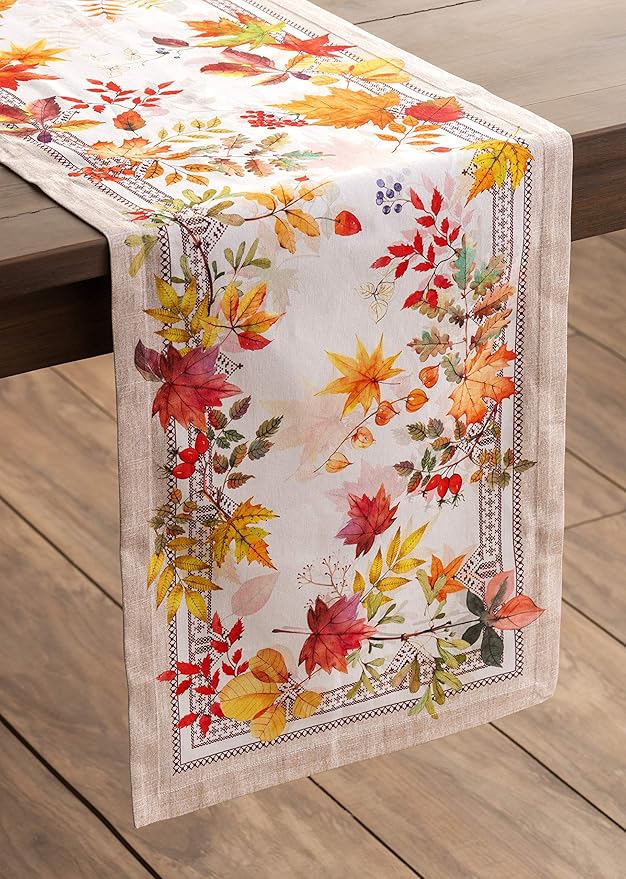 Maison d' Hermine Table Runner 100% Cotton Single Layer Table Runners 60 inches - Image 5
