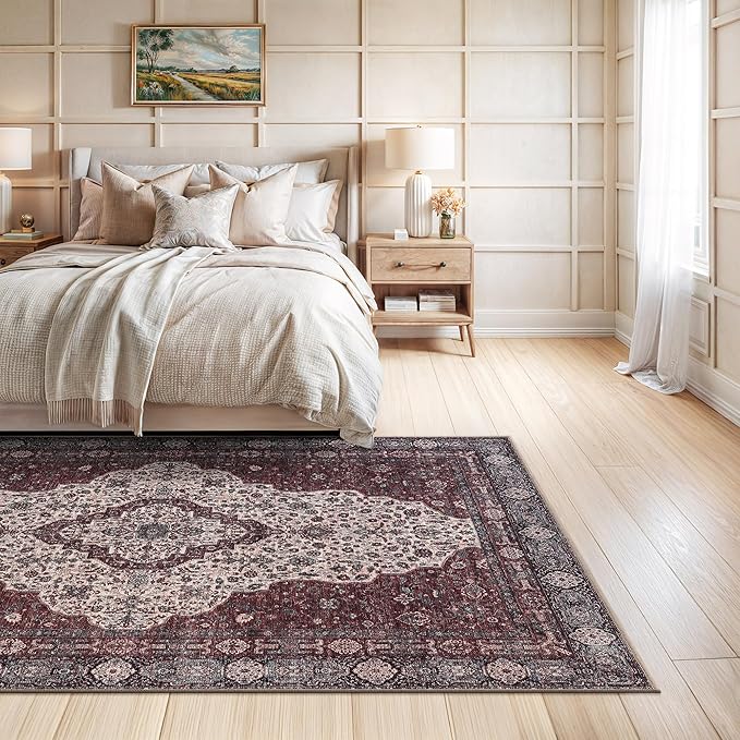 Bloom Rugs Washable Non-Slip 6' x 9' Rug - Image 7