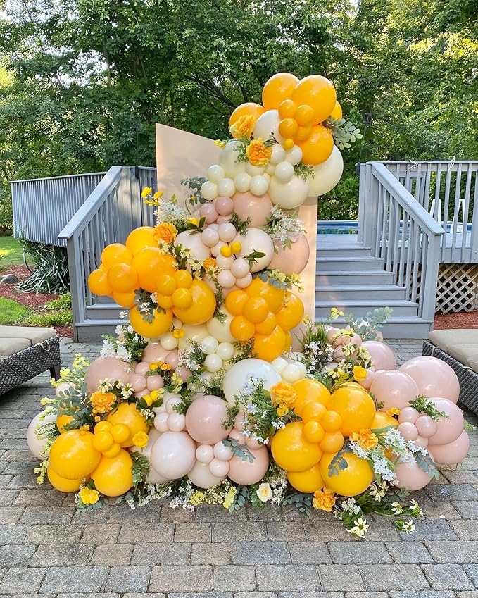 Paready Yellow and Gold Balloon Set - Image 4