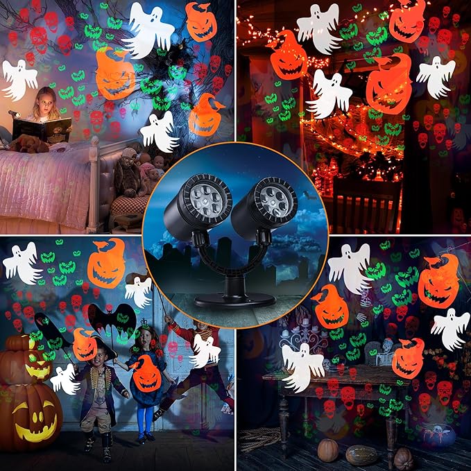 Halloween Lights Projector, Halloween Decorations Lighting Projector, - Image 2
