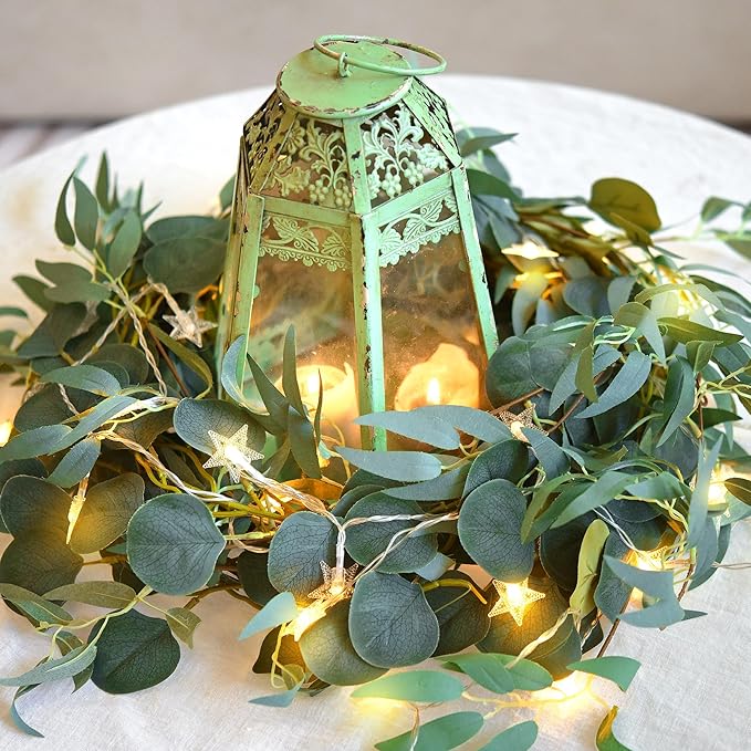 FiveSeasonStuff Woodland Whispers: Rustic Willow and Eucalyptus Garlands - Image 7
