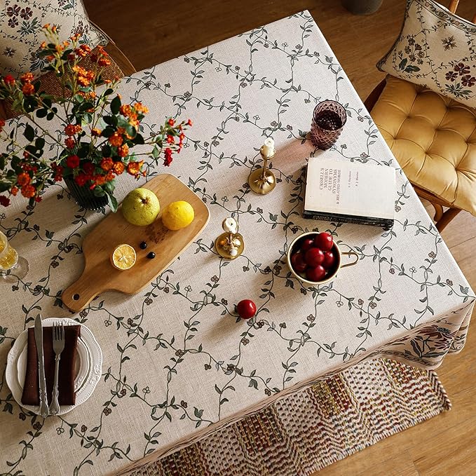 patdrea Designer Linen French Tablecloth - Image 5