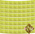 10 Pack 10 Feet Foil Fringe Garland Metallic Tinsel Streamers Banner Wall by AIKENLIN