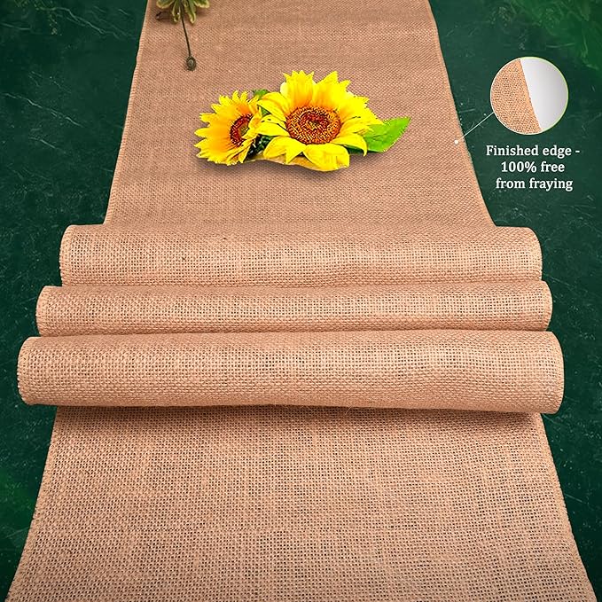 Burlap Table Runners – 14”x 108” - Image 6