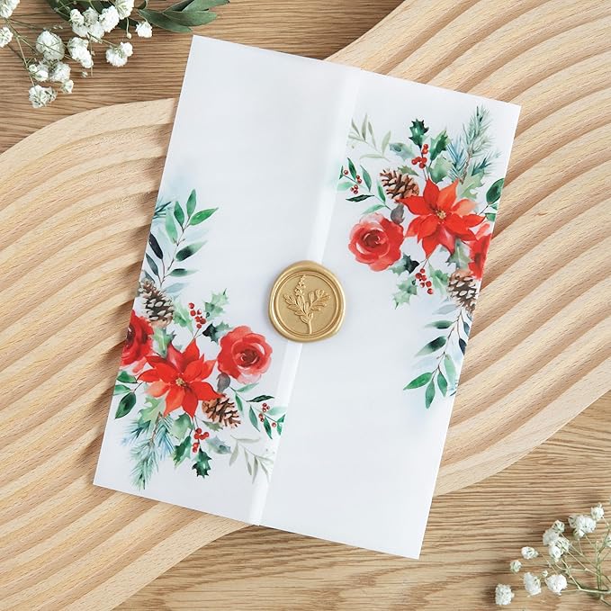 PONATIA 50 PCS 135gsm Vellum Jackets - Image 5