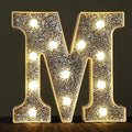 Light Up Marquee Letters for Table Decorations, Glitter Signs for Prom by NWLIGHT