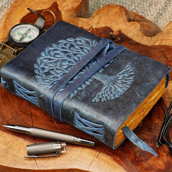 LUXEORIA Tree Of Life Leather Journal - Image 3
