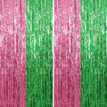 KatchOn, XtraLarge Green and Pink Fringe Backdrop, One in A Melon Party by KatchOn