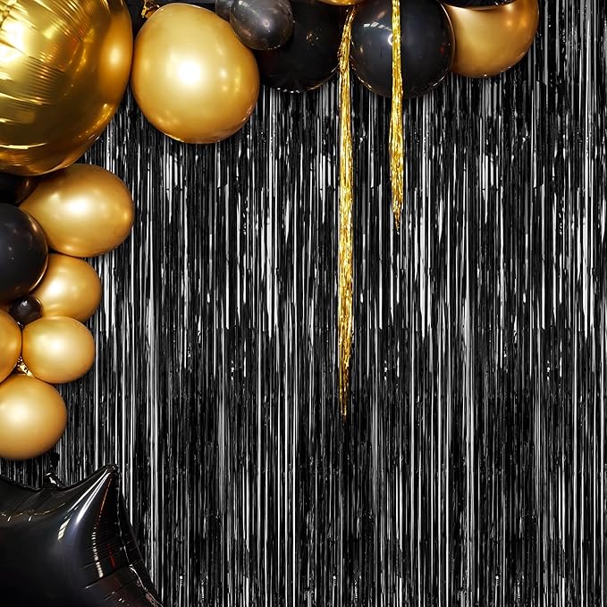 2 Pack 2025 Graduation Party Decorations, 3.28 FT x 7.05 FT Black Backdrop - Image 7