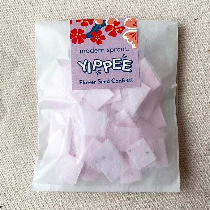 Modern Sprout Plantable Seed Paper Confetti Poppers Refill Packs - Image 4