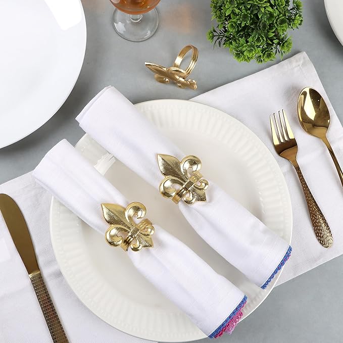 Gold Napkin Rings - Image 5