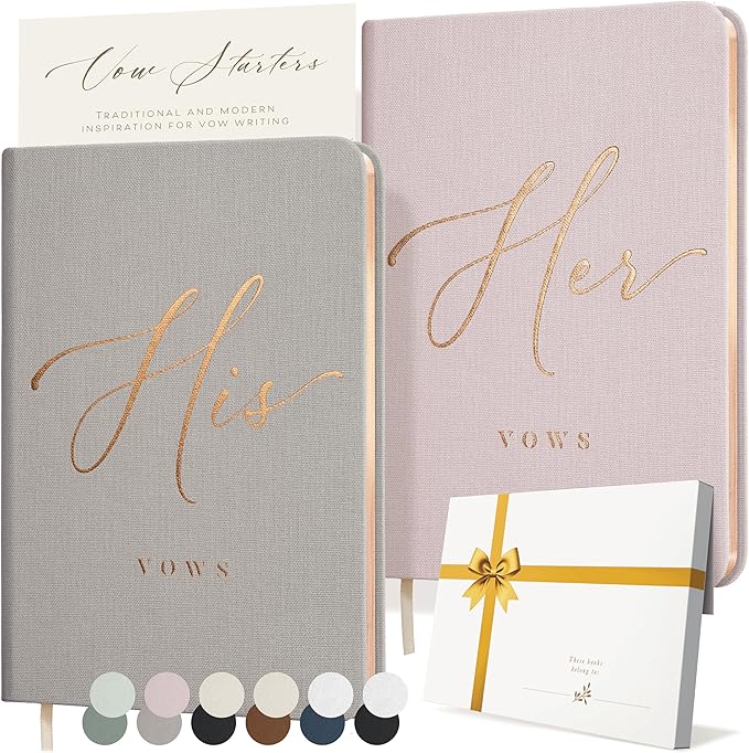 Vow Books His and Hers by Artesori