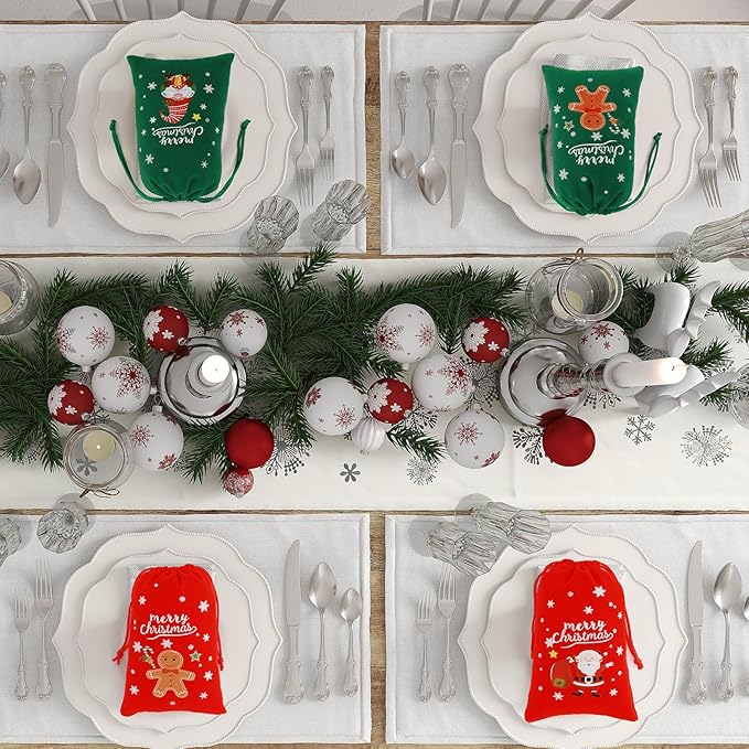 Tapleap Christmas Bags with Drawstring - Image 6