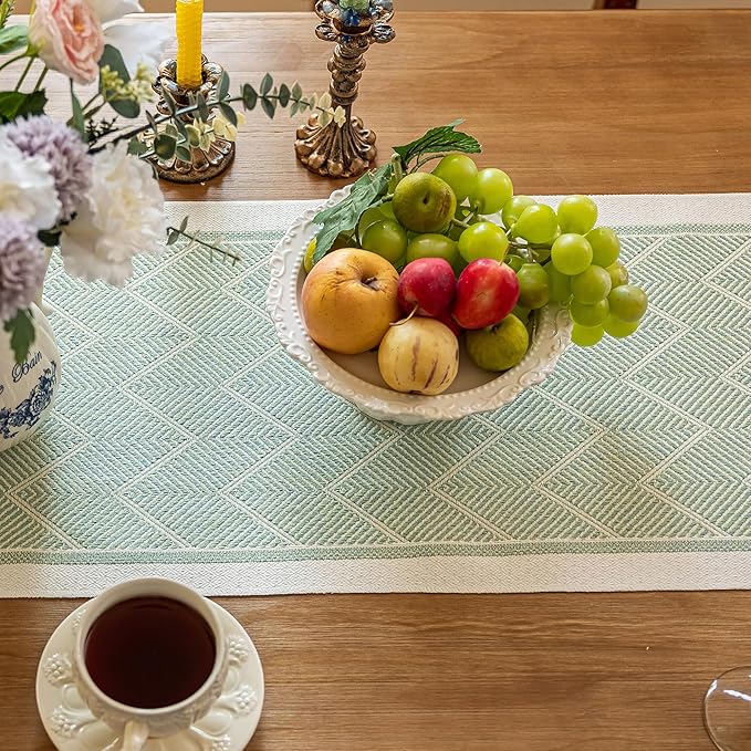Table Runners 63 Inches, Waterproof Boho Table Runner - Image 5