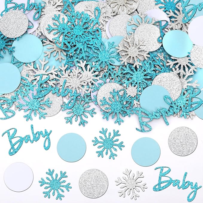 MARFOREVER Winter Shower Table Confetti by MARFOREVER