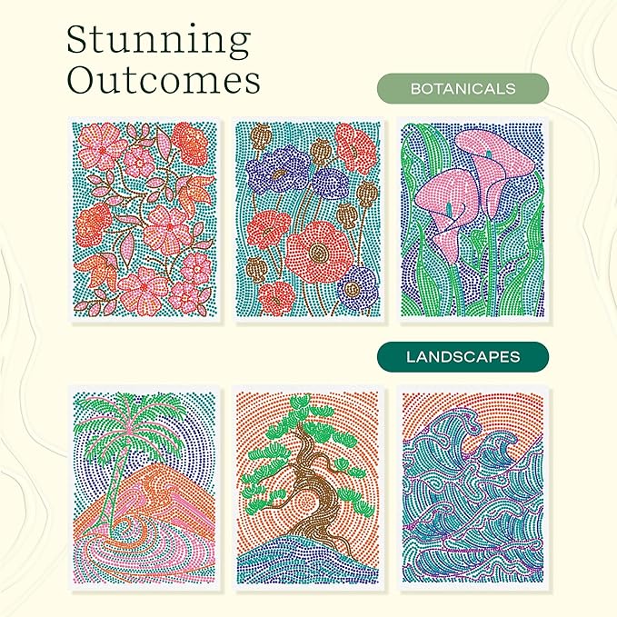 Lifelines FlowArt Activity Pad, Botanicals & Landscapes - Image 5