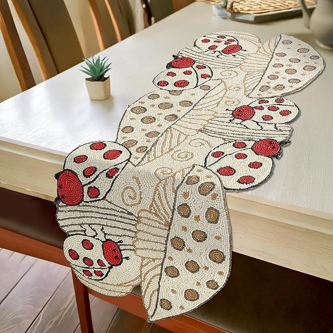 Beaded Table Runner Decorative Glitz Table Runner - Image 2