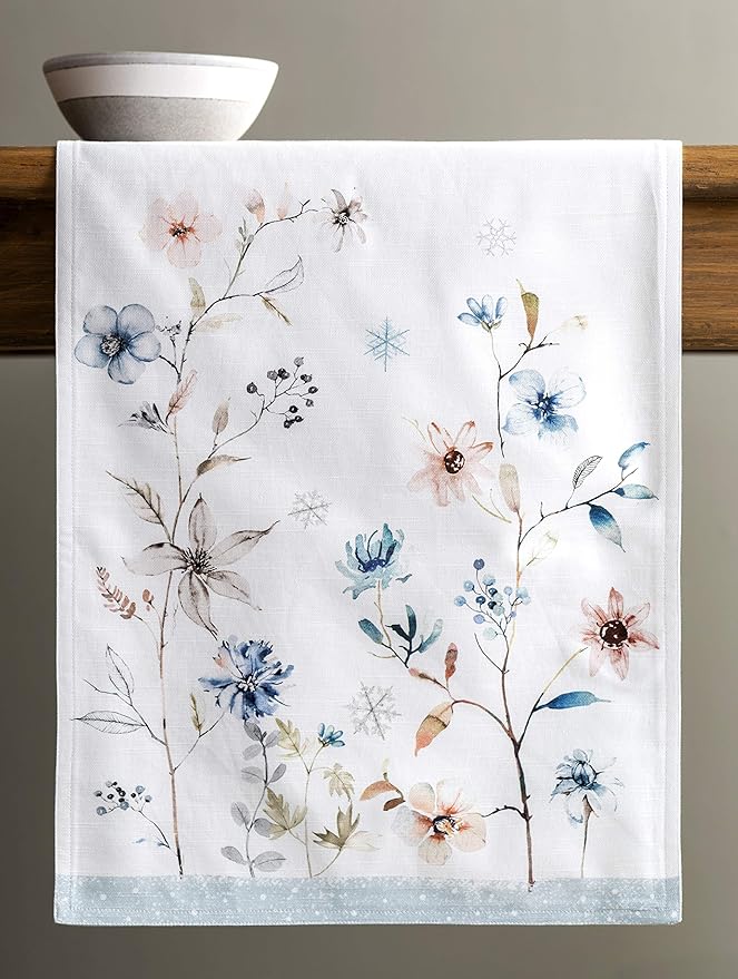 Maison d' Hermine Table Runner 100% Cotton Double Layer Table Runners 108 - Image 8