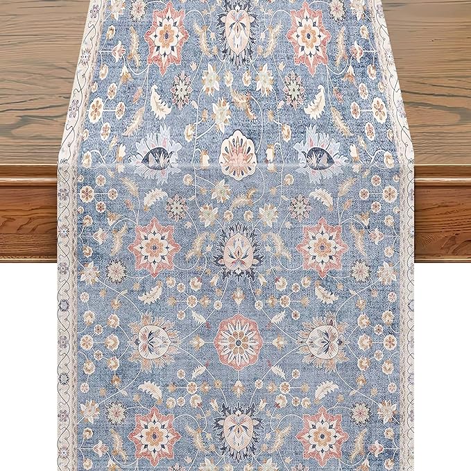 Snycler Table Runner Boho Table Runners Vintage Elegant Farmhouse Table Center by Snycler