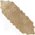 Metallic Bead Table Runner 13x36 Inches by CLEENTABLE