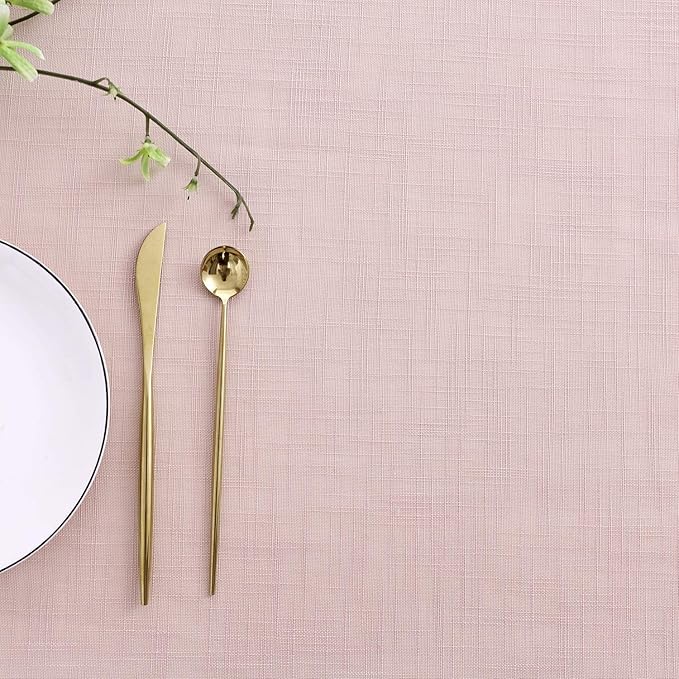 maxmill Lux Faux Linen Table Cloth - Image 8